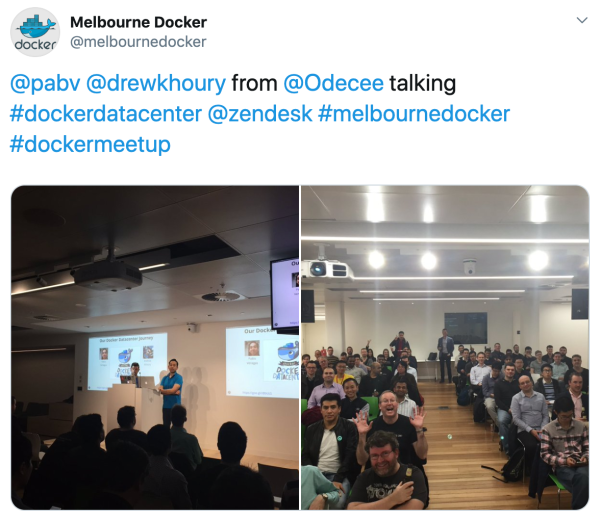 Melbourne Docker Meeting - Docker Datacenter